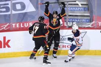NHL roundup: Flames edge Oilers in scoring frenzy
