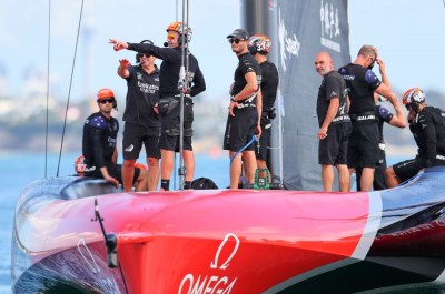 Sailing-Team New Zealand savour America’s Cup triumph in home waters