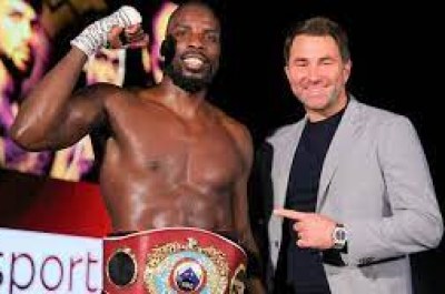 Lawrence Okolie can target undisputed world title glory after claiming WBO belt, says promoter Eddie Hearn