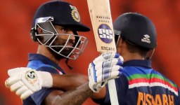 Suryakumar Yadav fifty paves way for India’s eight-run, series-levelling win over England in fourth T20