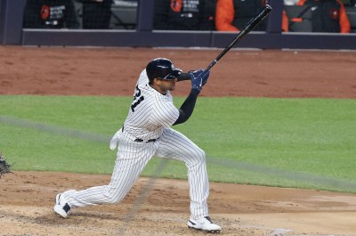 Yankees CF Aaron Hicks sits out due to Minnesota shooting