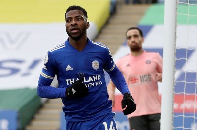 Kelechi Iheanacho: Leicester striker extends contract until 2024 after winning Player of the Month award