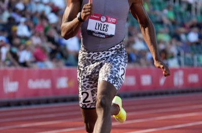 Lyles leaves a message that goes beyond his poor 100m showing