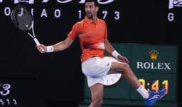 Djokovic is welcomed enthusiastically upon his return to the Australian Open