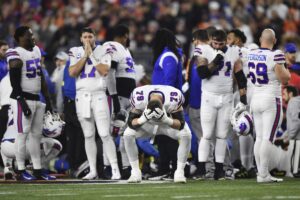 Bills player Hamlin collapsed on the field and is in critical condition