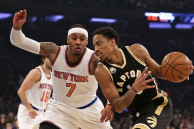 For their fourth straight victory, Knicks play the Raptors
